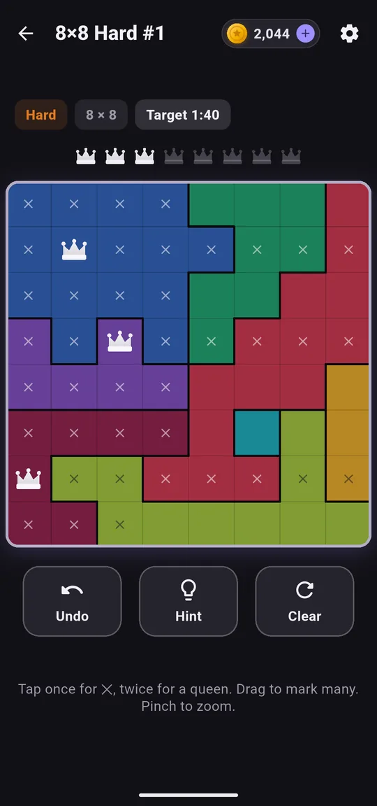 The Jewel board theme in dark mode